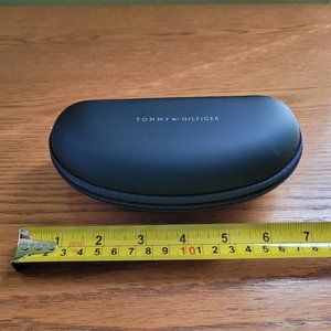 Tommy Hilfiger sunglass glasses CASE ONLY, Navy Blue